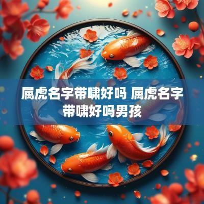 属虎名字带啸好吗 属虎名字带啸好吗男孩