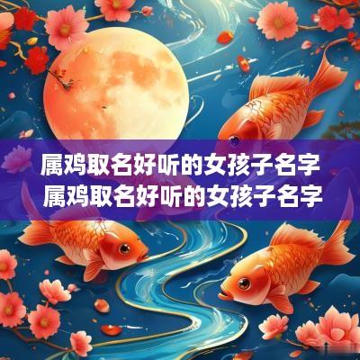 属鸡取名好听的女孩子名字 属鸡取名好听的女孩子名字有哪些