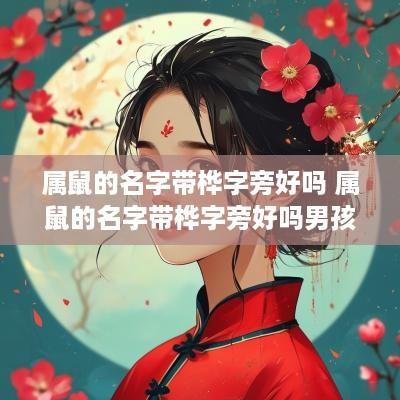 属鼠的名字带桦字旁好吗 属鼠的名字带桦字旁好吗男孩