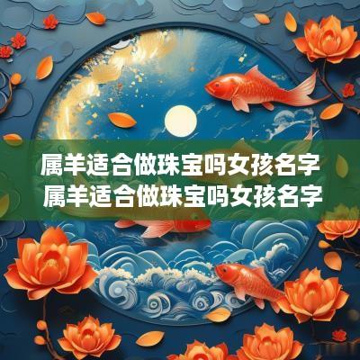 属羊适合做珠宝吗女孩名字 属羊适合做珠宝吗女孩名字怎么取