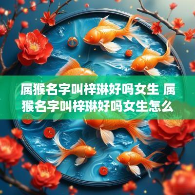 属猴名字叫梓琳好吗女生 属猴名字叫梓琳好吗女生怎么取