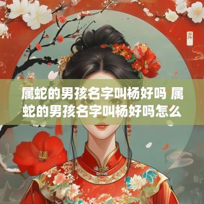 属蛇的男孩名字叫杨好吗 属蛇的男孩名字叫杨好吗怎么取