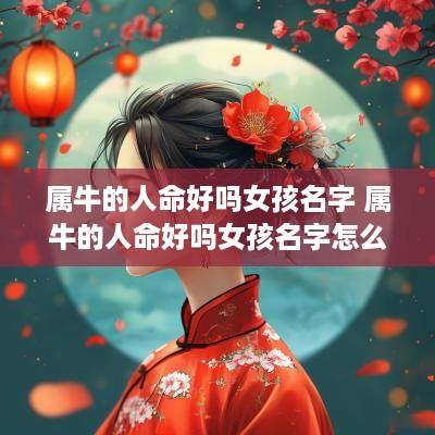 属牛的人命好吗女孩名字 属牛的人命好吗女孩名字怎么取