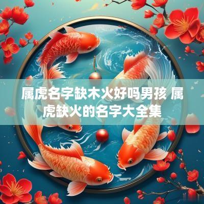 属虎名字缺木火好吗男孩 属虎缺火的名字大全集