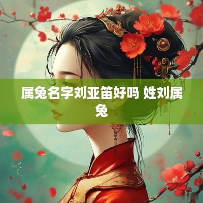属兔名字刘亚笛好吗 姓刘属兔