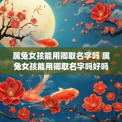 属兔女孩能用卿取名字吗 属兔女孩能用卿取名字吗好吗
