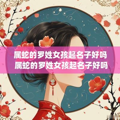 属蛇的罗姓女孩起名子好吗 属蛇的罗姓女孩起名子好吗