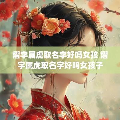 熠字属虎取名字好吗女孩 熠字属虎取名字好吗女孩子