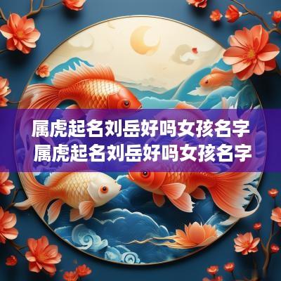 属虎起名刘岳好吗女孩名字 属虎起名刘岳好吗女孩名字叫什么