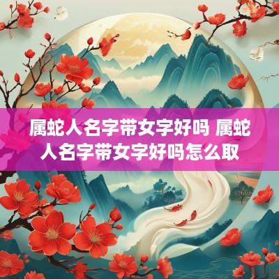 属蛇人名字带女字好吗 属蛇人名字带女字好吗怎么取