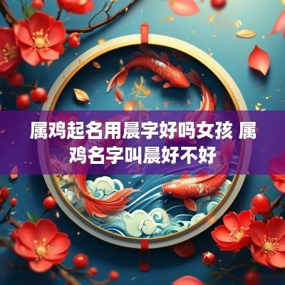 属鸡起名用晨字好吗女孩 属鸡名字叫晨好不好