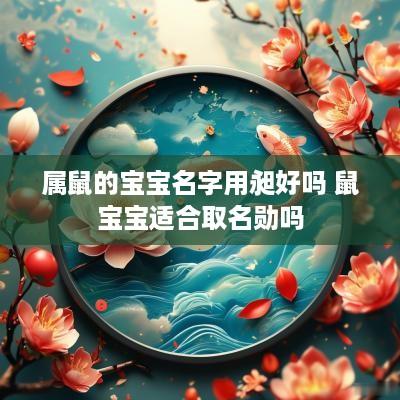 属鼠的宝宝名字用昶好吗 鼠宝宝适合取名勋吗