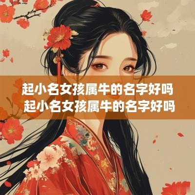 起小名女孩属牛的名字好吗 起小名女孩属牛的名字好吗怎么取