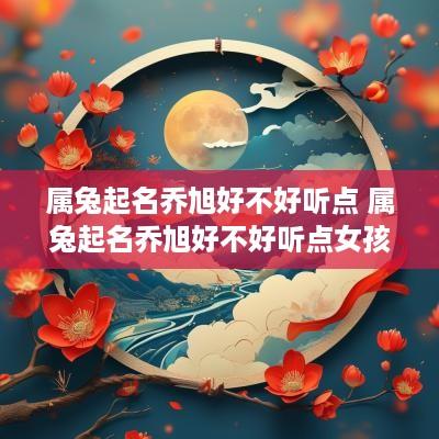 属兔起名乔旭好不好听点 属兔起名乔旭好不好听点女孩