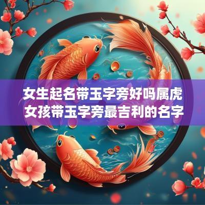 女生起名带玉字旁好吗属虎 女孩带玉字旁最吉利的名字