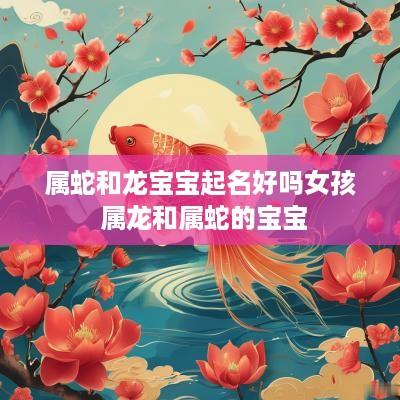 属蛇和龙宝宝起名好吗女孩 属龙和属蛇的宝宝
