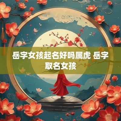 岳字女孩起名好吗属虎 岳字取名女孩