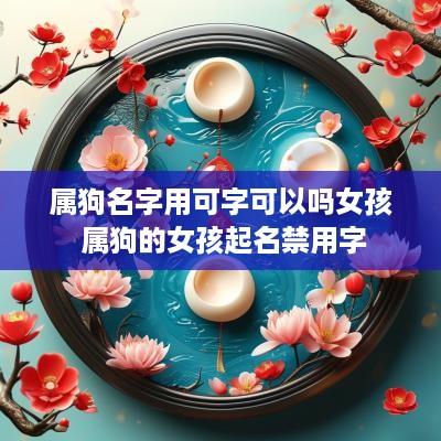 属狗名字用可字可以吗女孩 属狗的女孩起名禁用字
