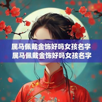 属马佩戴金饰好吗女孩名字 属马佩戴金饰好吗女孩名字怎么取