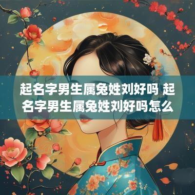 起名字男生属兔姓刘好吗 起名字男生属兔姓刘好吗怎么取
