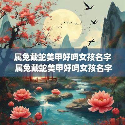 属兔戴蛇美甲好吗女孩名字 属兔戴蛇美甲好吗女孩名字怎么取