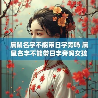 属鼠名字不能带日字旁吗 属鼠名字不能带日字旁吗女孩