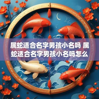 属蛇适合名字男孩小名吗 属蛇适合名字男孩小名吗怎么取