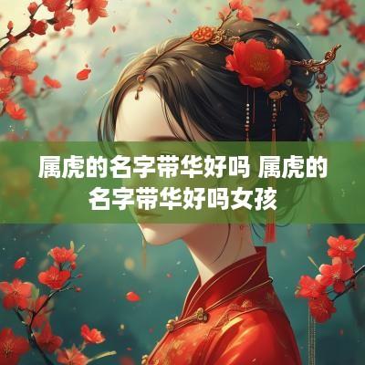 属虎的名字带华好吗 属虎的名字带华好吗女孩