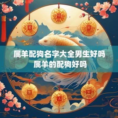 属羊配狗名字大全男生好吗 属羊的配狗好吗