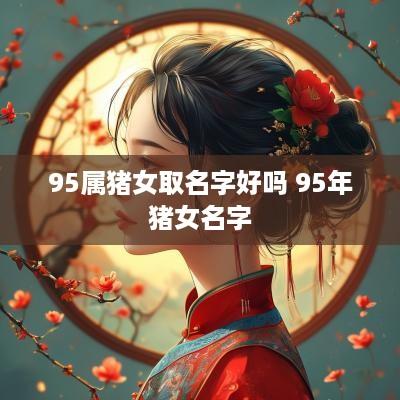 95属猪女取名字好吗 95年猪女名字