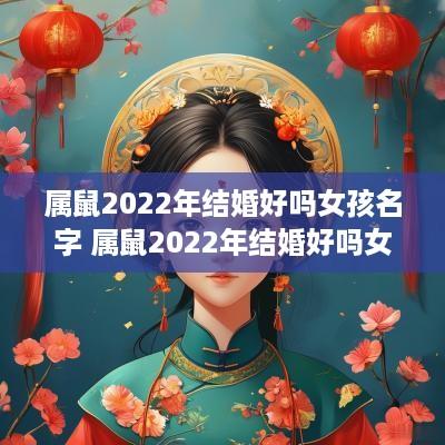 属鼠2025年结婚好吗女孩名字 属鼠2025年结婚好吗女孩名字大全