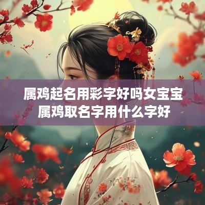 属鸡起名用彩字好吗女宝宝 属鸡取名字用什么字好