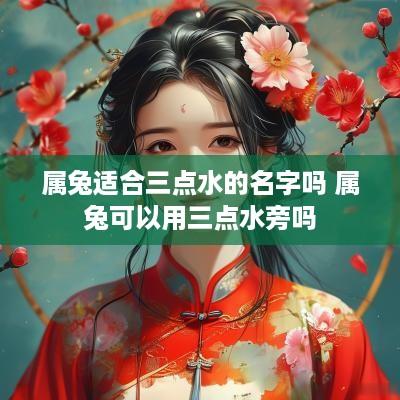 属兔适合三点水的名字吗 属兔可以用三点水旁吗
