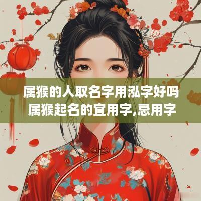 属猴的人取名字用泓字好吗 属猴起名的宜用字,忌用字