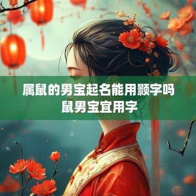 属鼠的男宝起名能用颢字吗 鼠男宝宜用字