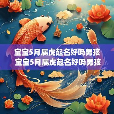 宝宝5月属虎起名好吗男孩 宝宝5月属虎起名好吗男孩