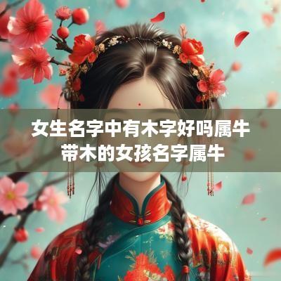 女生名字中有木字好吗属牛 带木的女孩名字属牛