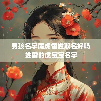 男孩名字属虎雷姓取名好吗 姓雷的虎宝宝名字