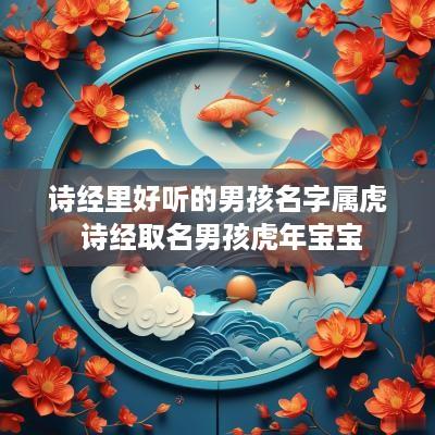 诗经里好听的男孩名字属虎 诗经取名男孩蛇年宝宝