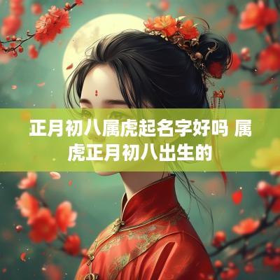 正月初八属虎起名字好吗 属虎正月初八出生的