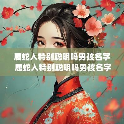 属蛇人特别聪明吗男孩名字 属蛇人特别聪明吗男孩名字怎么取