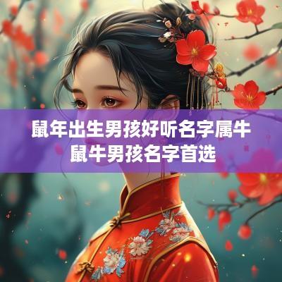 蛇年出生男孩好听名字属牛 鼠牛男孩名字首选
