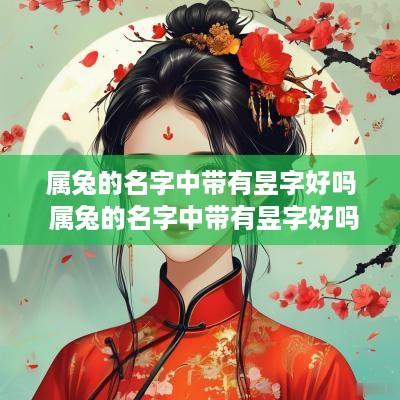属兔的名字中带有昱字好吗 属兔的名字中带有昱字好吗男孩