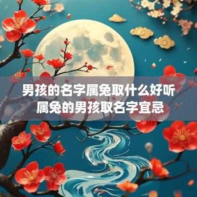 男孩的名字属兔取什么好听 属兔的男孩取名字宜忌