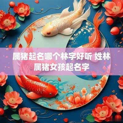 属猪起名哪个林字好听 姓林属猪女孩起名字