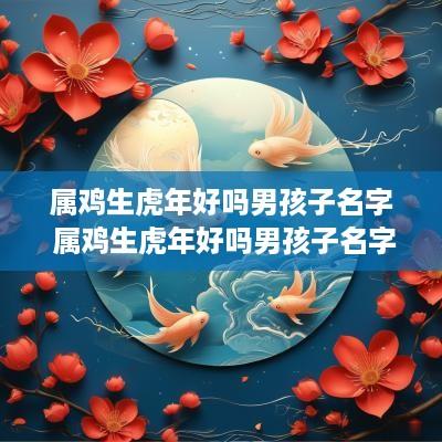 属鸡生蛇年好吗男孩子名字 属鸡生蛇年好吗男孩子名字怎么取