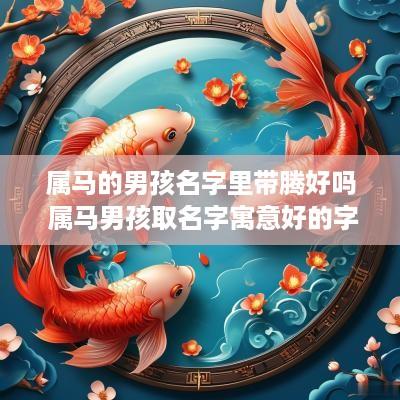 属马的男孩名字里带腾好吗 属马男孩取名字寓意好的字