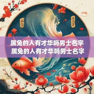 属兔的人有才华吗男士名字 属兔的人有才华吗男士名字叫什么