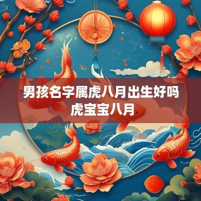 男孩名字属虎八月出生好吗 虎宝宝八月
