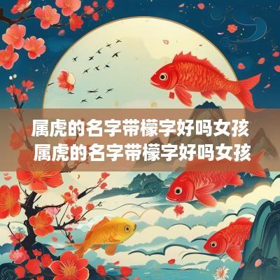 属虎的名字带檬字好吗女孩 属虎的名字带檬字好吗女孩子